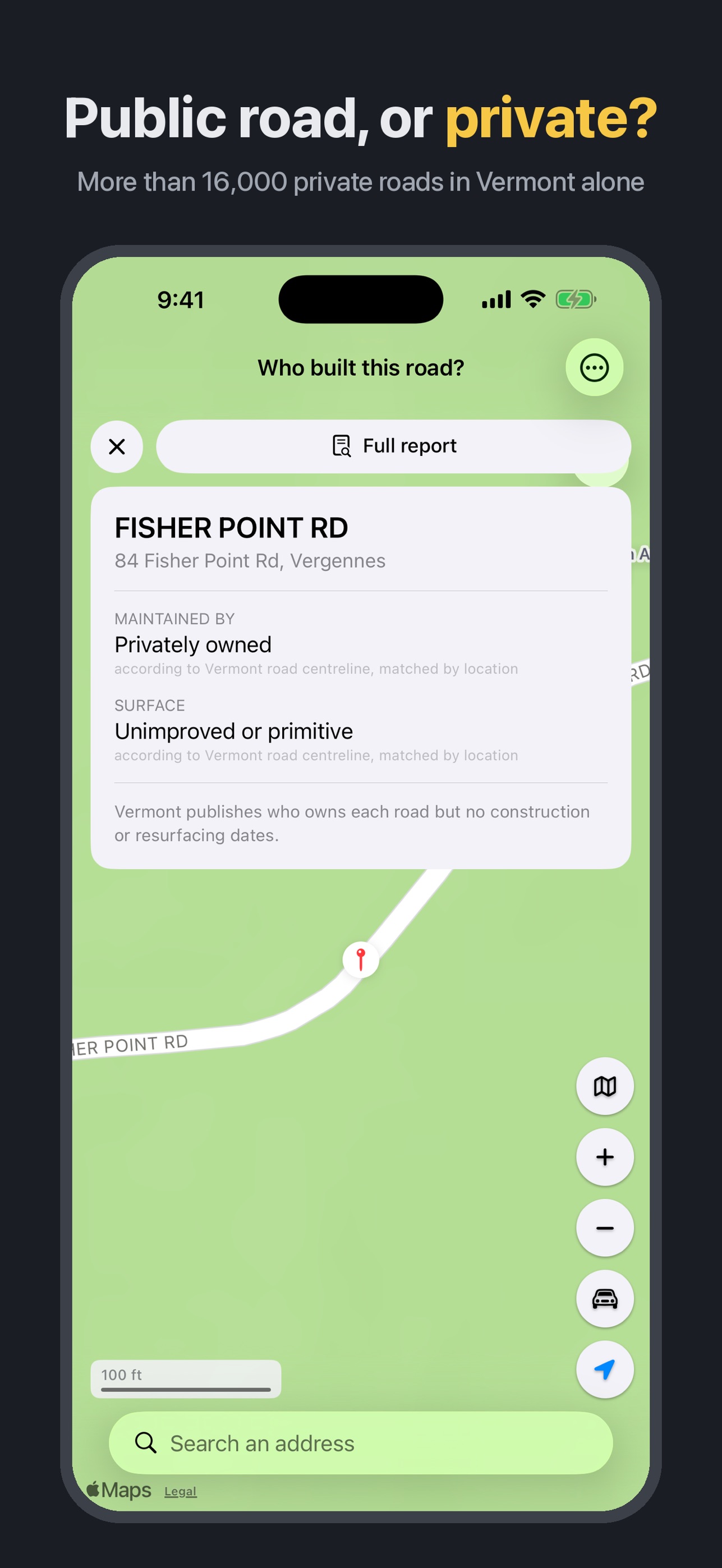 Screenshot 4 of hoobiltit: US Road Information