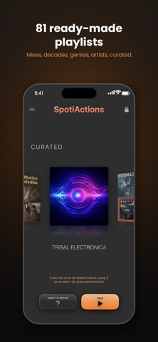 SpotiActions のスクリーンショット