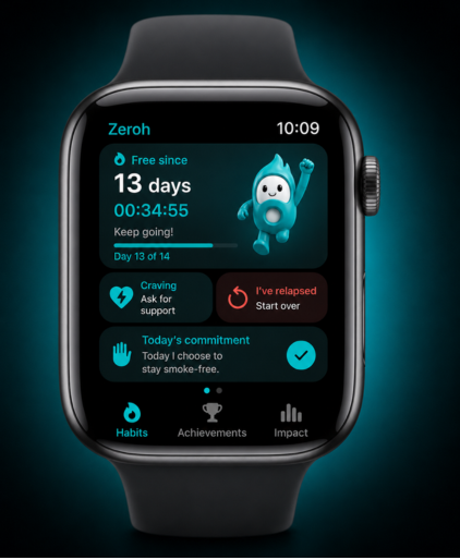 Zeroh: Quit Smoking & Drinking screenshot 6