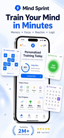 Mind Sprint: Brain Training Screenshot 1 of 4