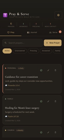 Pray & Serve Screenshot 3 of 4