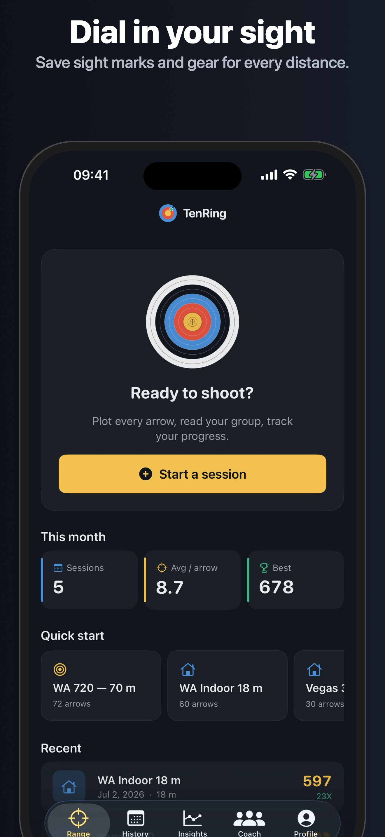 TenRing: Archery Score & Plot screenshot 6