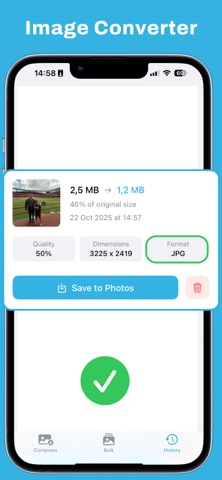 Compress Photos Pro screenshot