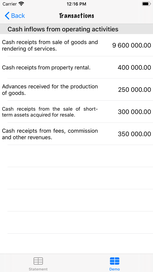 #3. Cash flow statement (iOS) 由: Olexandr Prodan