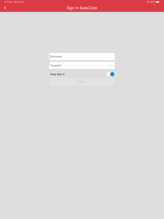 App screenshot