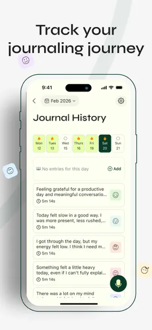 Talk Journaling App screenshot 3
