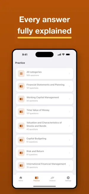 DSST Financial Account Practic screenshot 3