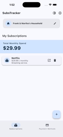 SubsTracker Cloud screenshot 4