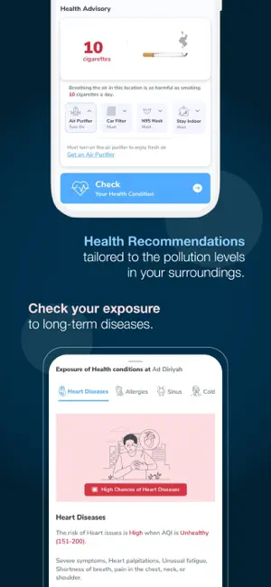 AQI iPhone screenshot 5