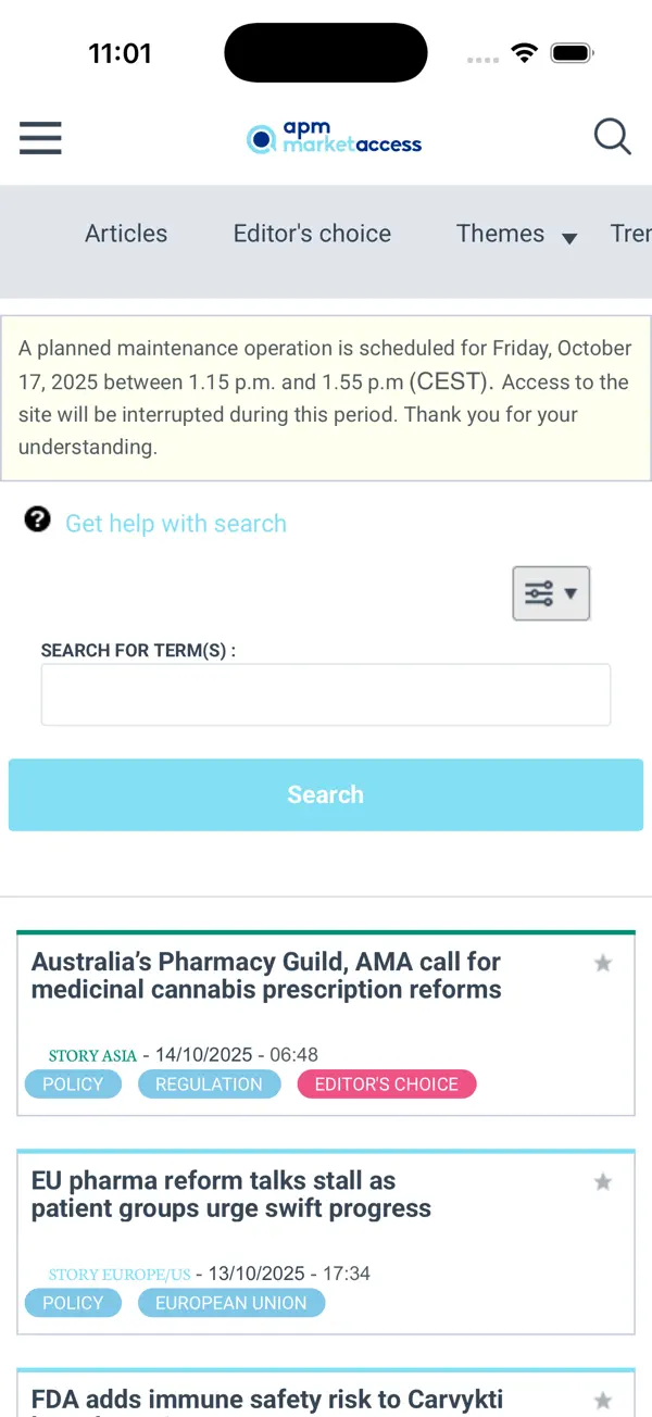 Screenshot #3 pour APM Market Access