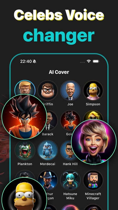 AI Voice Over Screenshot