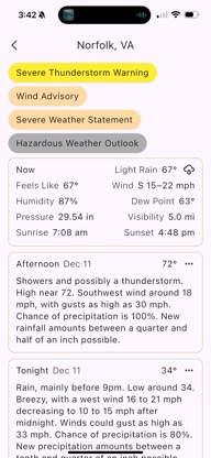 RadarX: Weather Radar/Forecast screenshot 3