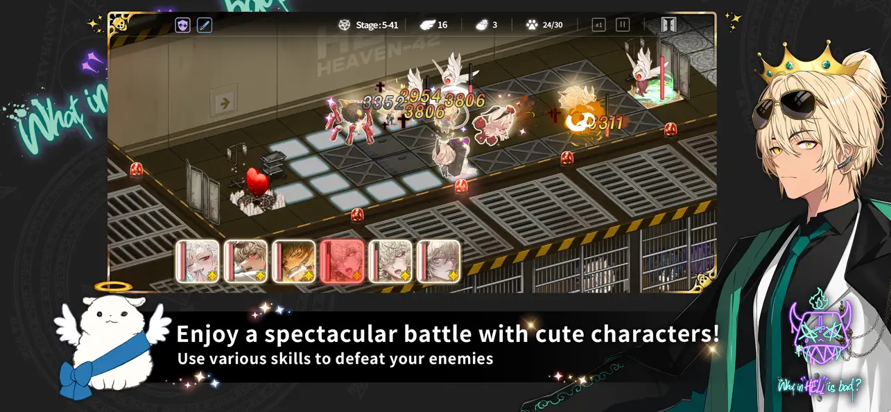 What in Hell is Bad? : Teen Hack screenshot 3 - game app interface