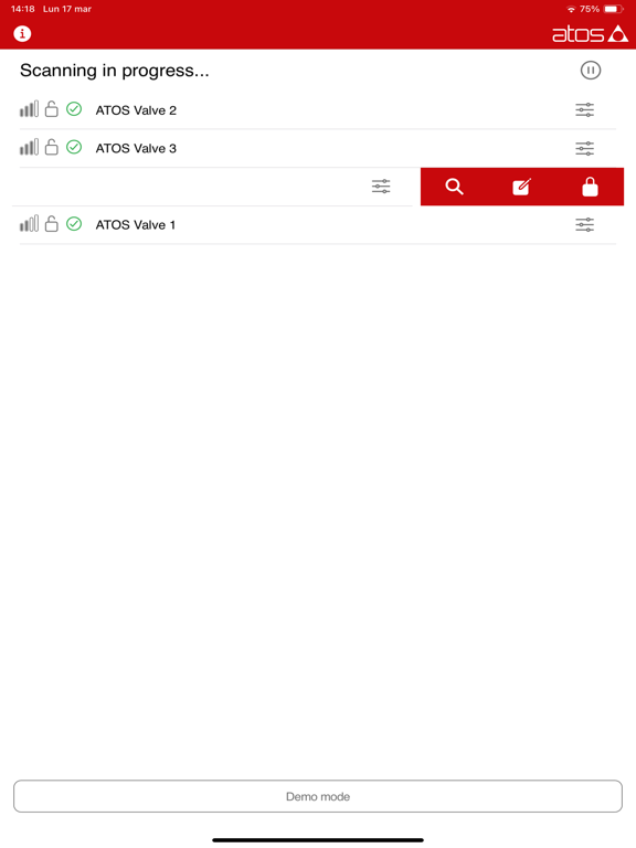 Atos CONNECT iPad screenshot 1 - Productivity app