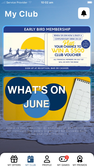 Kurrawa Surf Club Screenshot