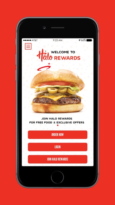Halo Burger Rewards Screenshot