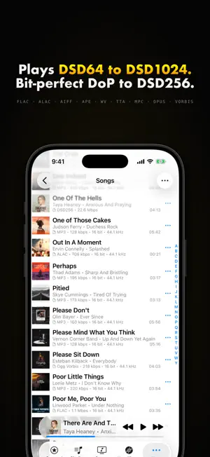 BTR AMP Advanced Music Player screenshot 2