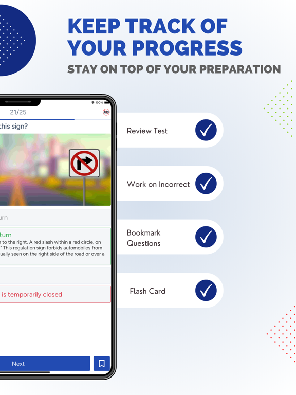 Mass RMV Driver Permit Test iPad screenshot 4 - Education app