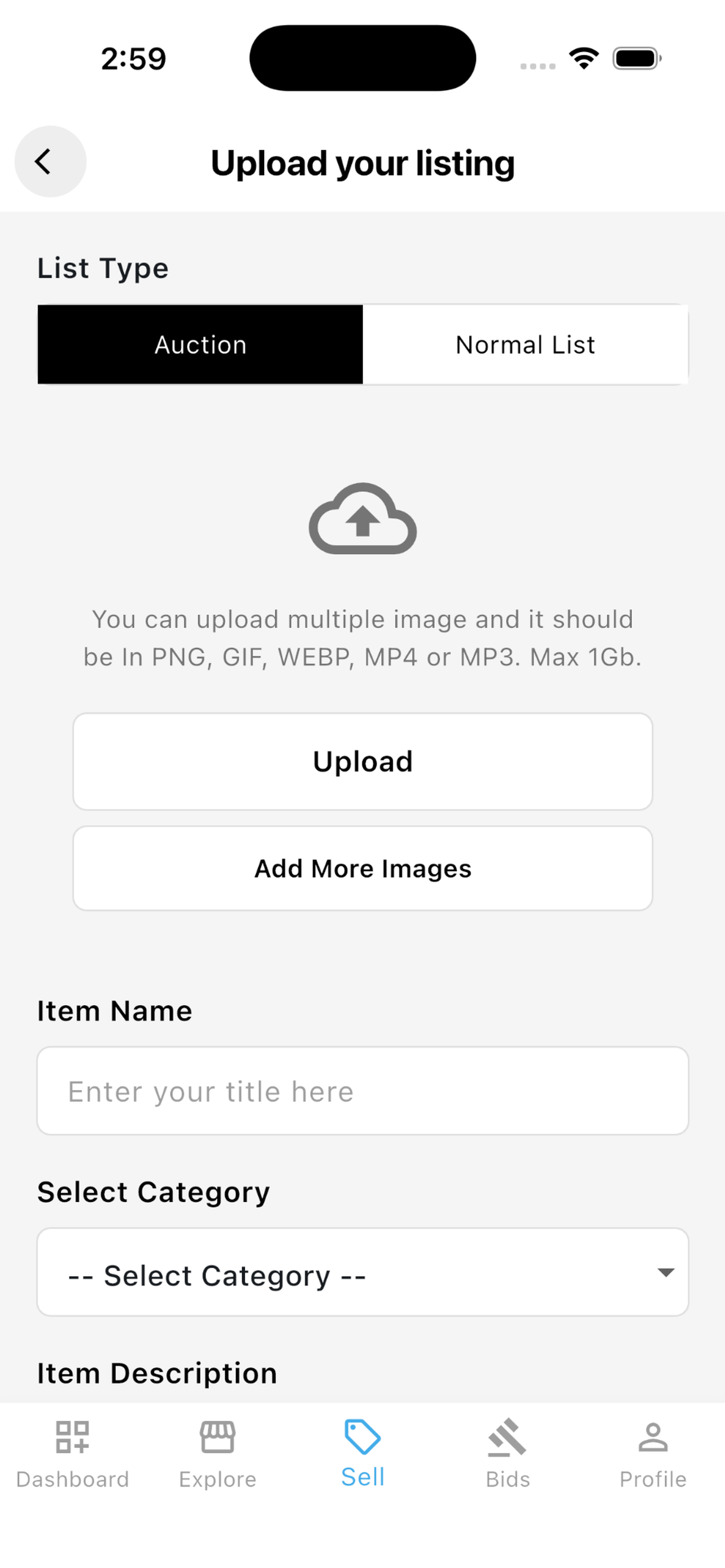 Xpertbid screenshot 5