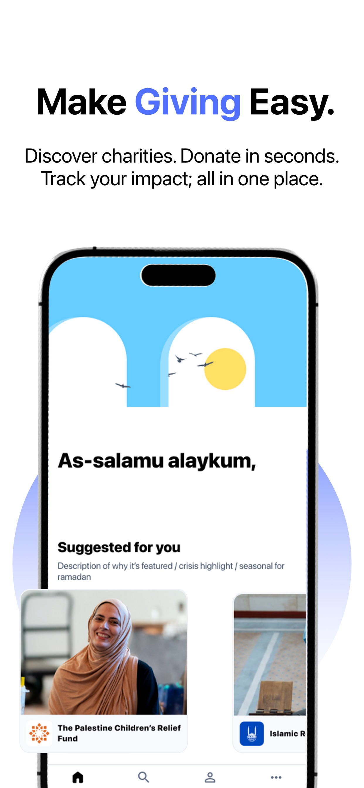 Feeling Blessed - Donation App