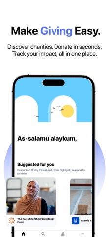 Feeling Blessed - Donation App Screenshot 1 of 7