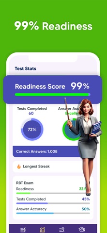 RBT Exam Prep - Test Practice Screenshot 10 of 10