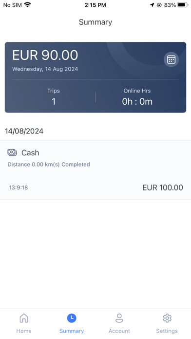 App screenshot