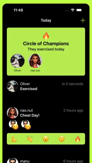 FitFlog: Fitness & Friends screenshot 1