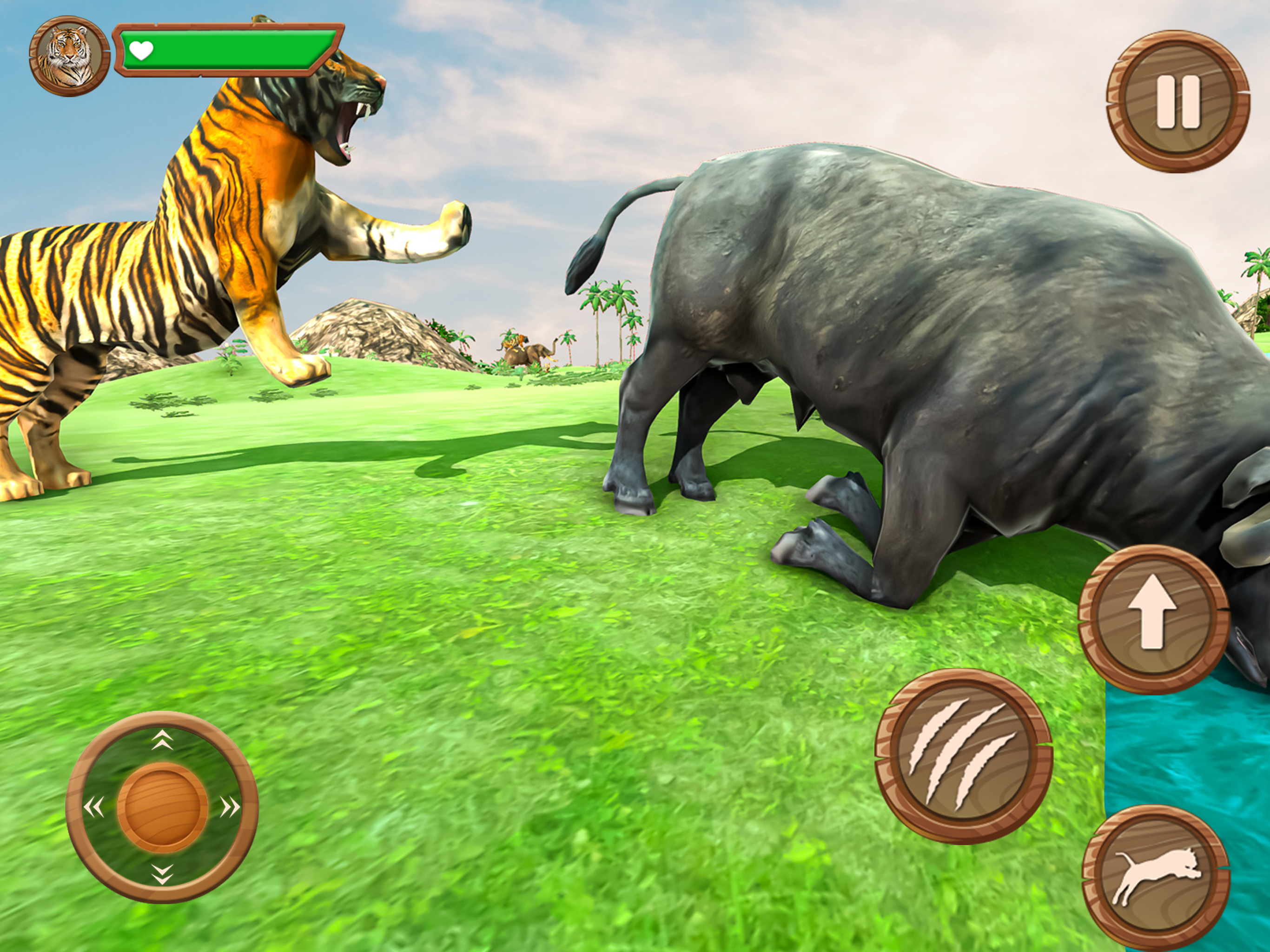 Wild Tiger Simulator Games 3D