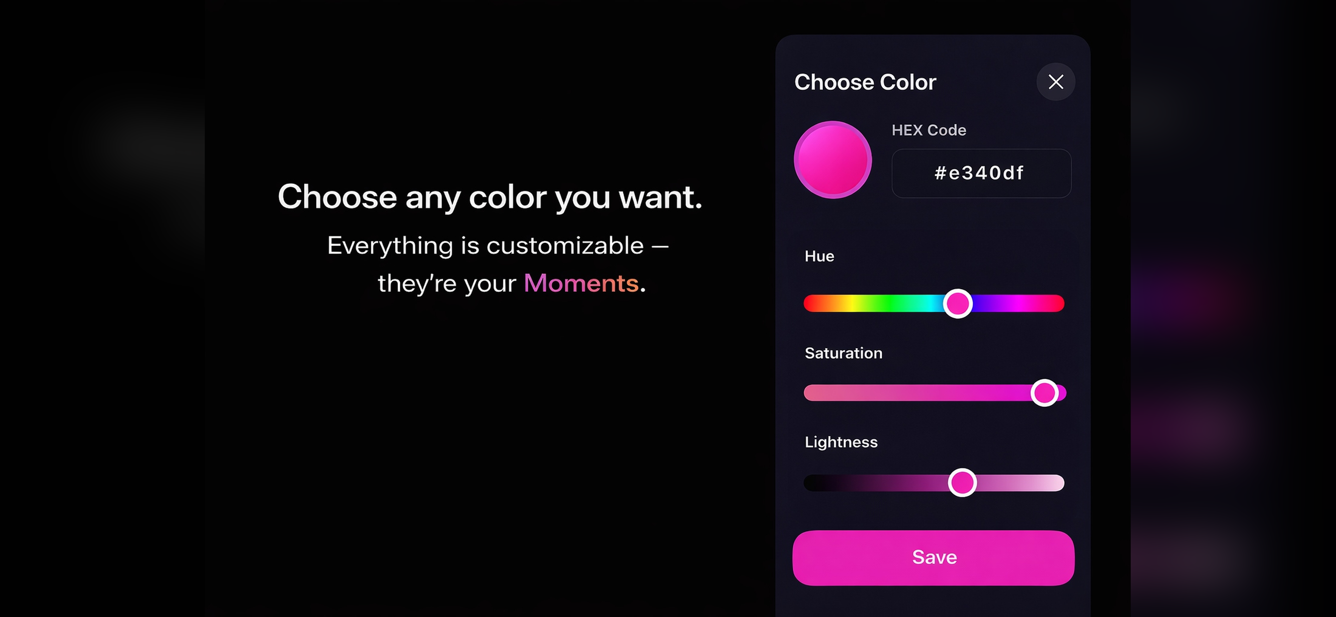 Moments - Event Tracker screenshot 3