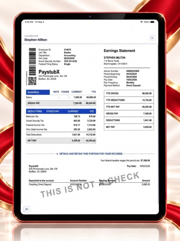 App screenshot