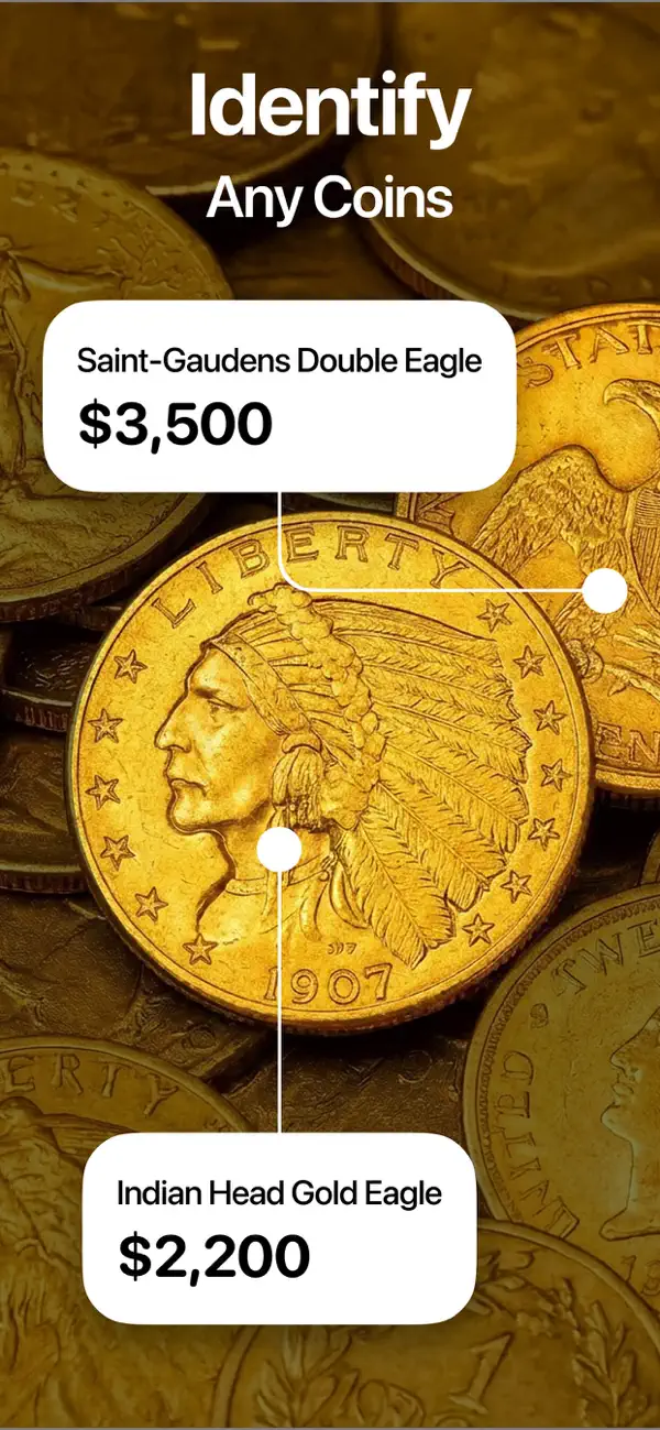 #1. Coin Identifier & Scanner . (iOS) Ved: Nicole Jackson