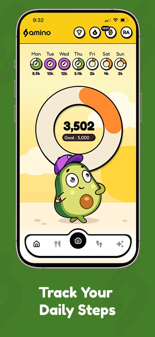 #4. Amino: AI Calorie Tracker (iOS) By: Fitcoin