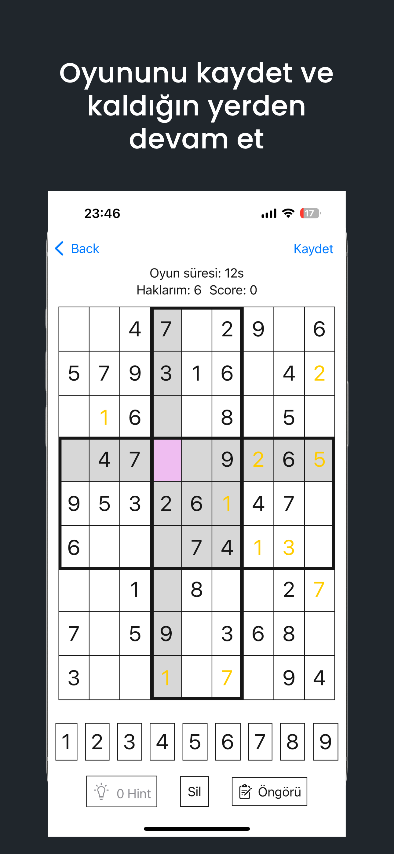 Sudoku - Love screenshot 3