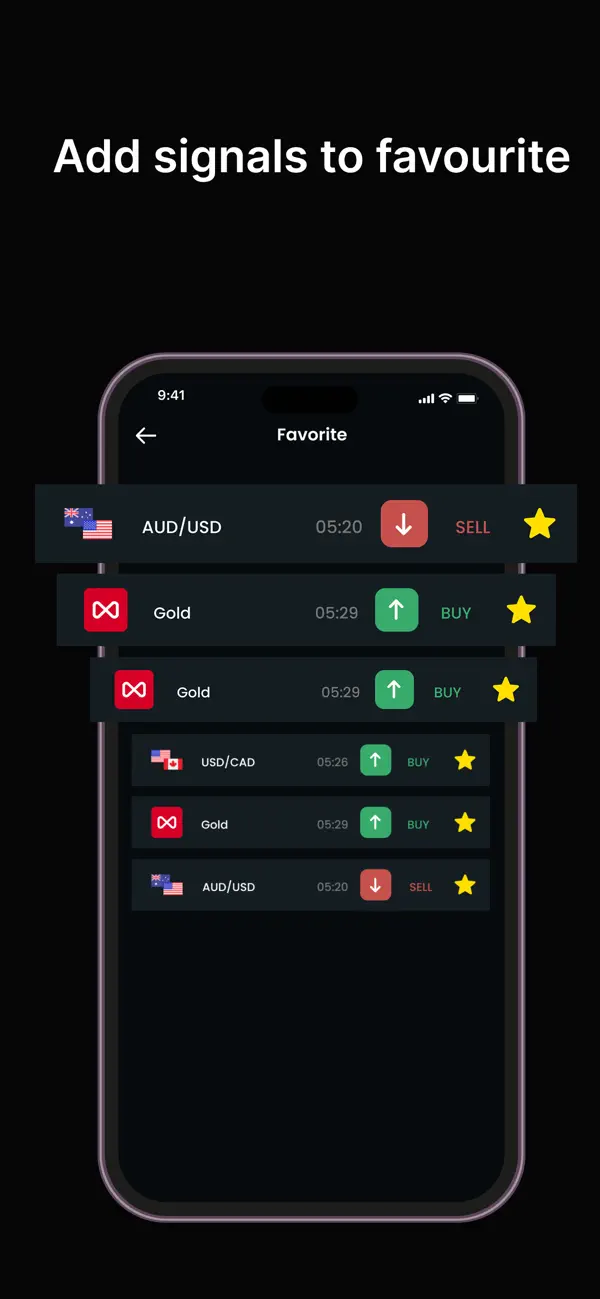 Screenshot #2 pour Forex Signals Tracking - Live