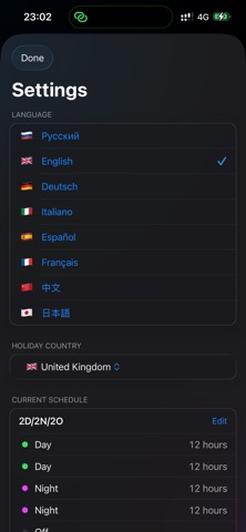 ShiftMap - Shift Calendar Screenshot 4 of 7