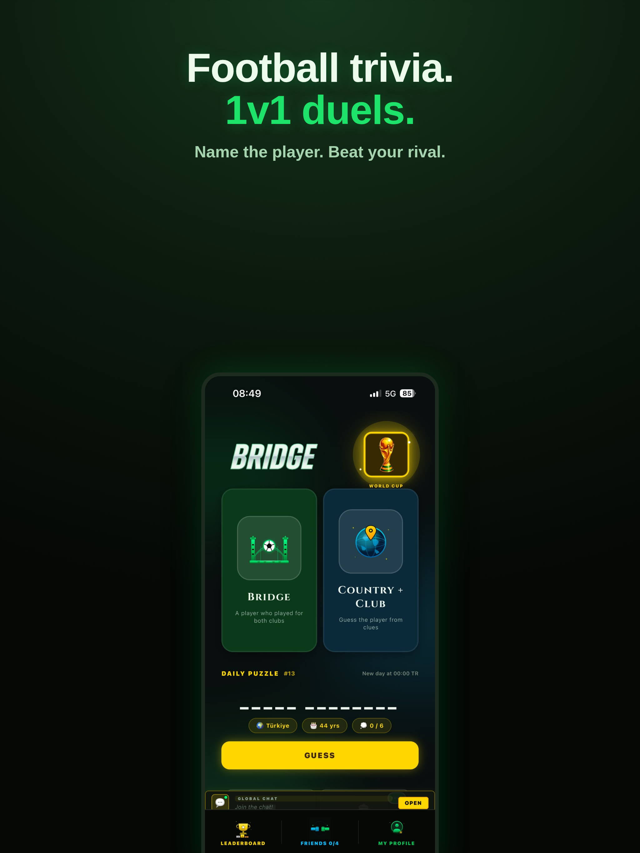 BRIDGE: Football Trivia
