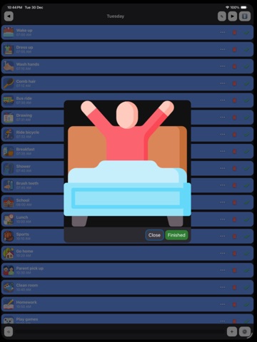Visual Schedule: Daily Planner iPad screenshot