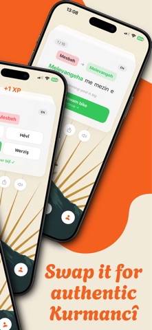 Bersiv: Learn Kurdish iPhone screenshot