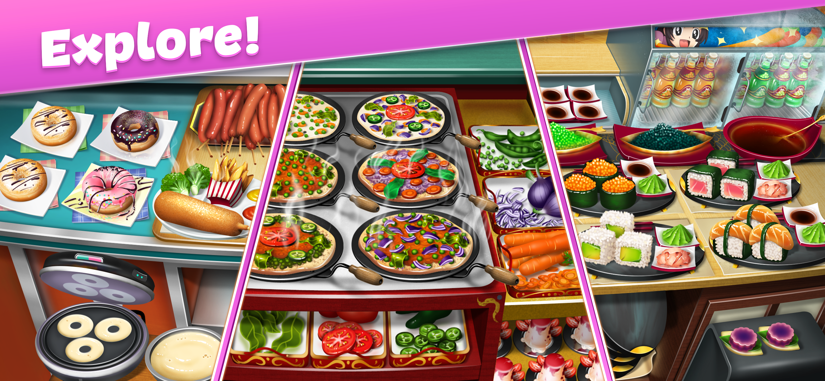 Cooking Fever: Jogo culinário