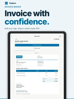 Fielduro: Invoice Maker screenshot 7