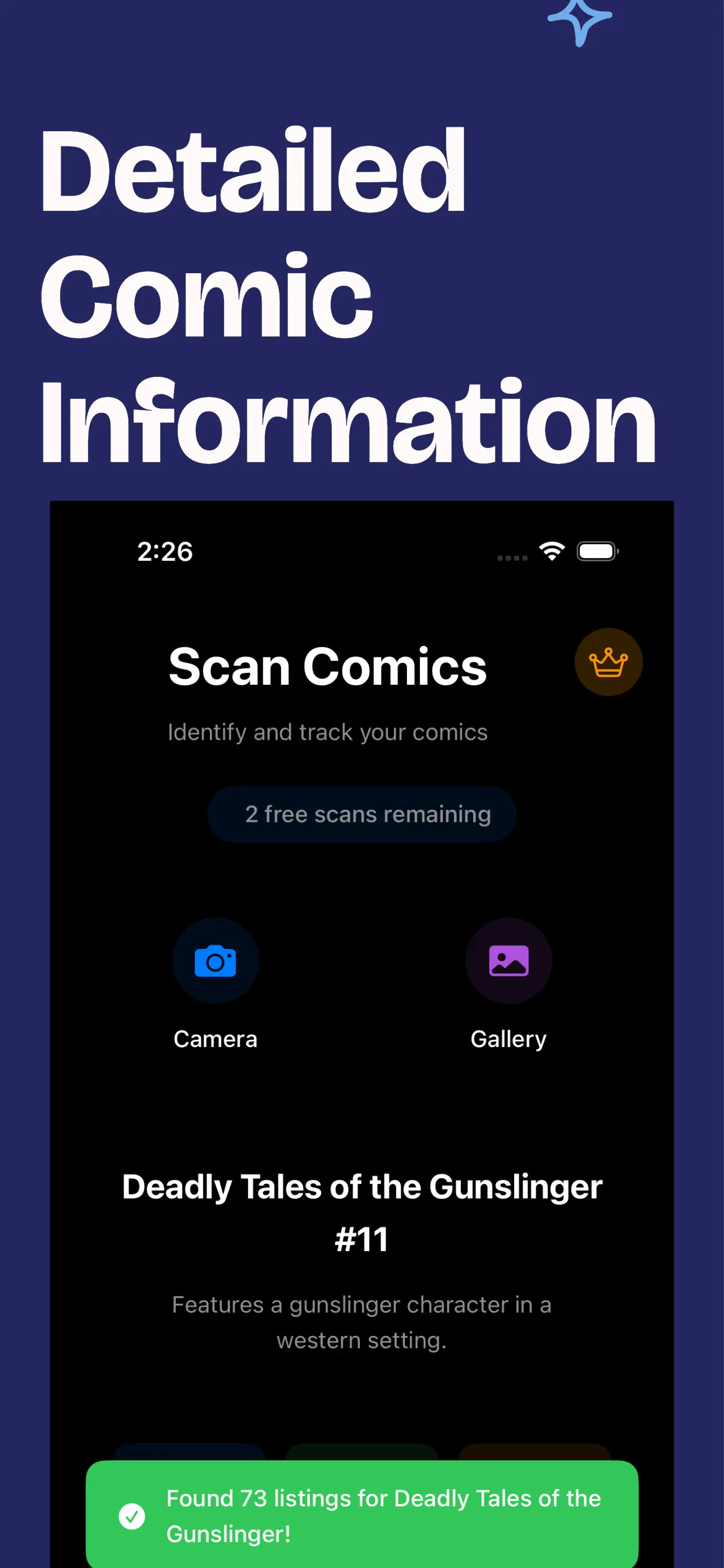 #3. Comics Scanner (iOS) Av: Chetan Shah