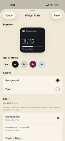 Reading Goals Screenshot 4 of 5