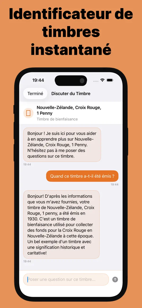 Screenshot #3 pour Timbres Identifiant: AI