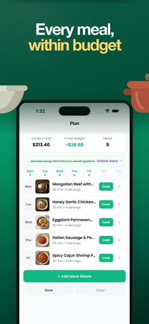 Budget Bites: Meal Planner screenshot 4