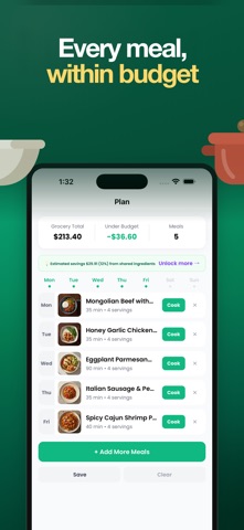 Budget Bites: Meal Planner Screenshot 4 of 7