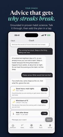 Habit Tracker & Goals: Vest iPhone screenshot