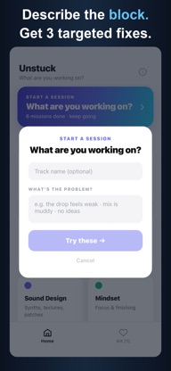 Unstuck: Producer Tips screenshot 4