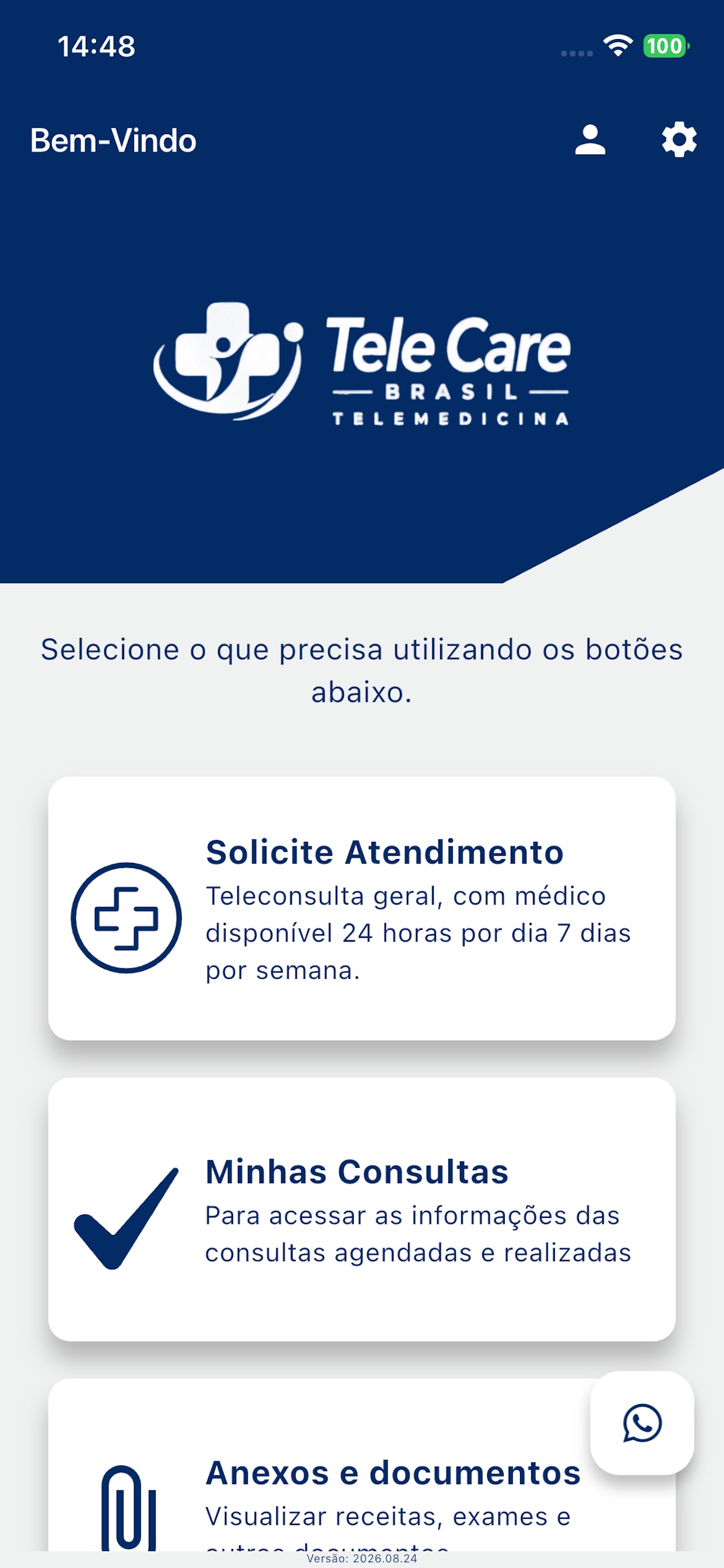Screenshot 2 of Telemedicina Telecare