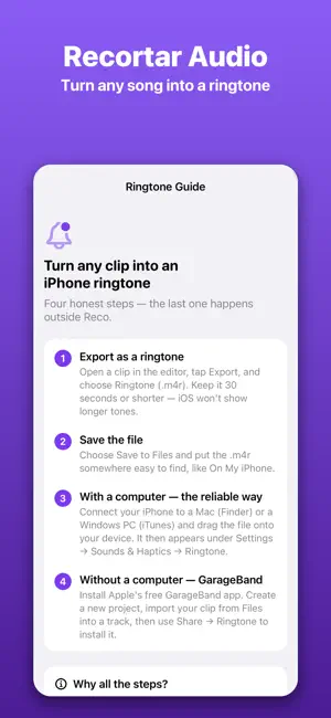 Audio Tools - Reco screenshot 3